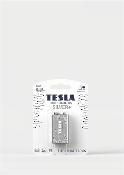 Tesla 9V SILVER+ alkalická, 1 ks, ND