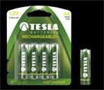 Tesla AA RECHARGEABLE+ nabíjecí Ni-MH, 4 ks 