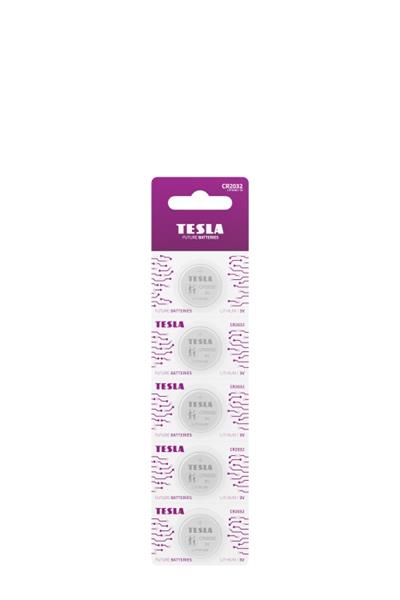 Tesla baterie CR2032 - 5ks, 3V