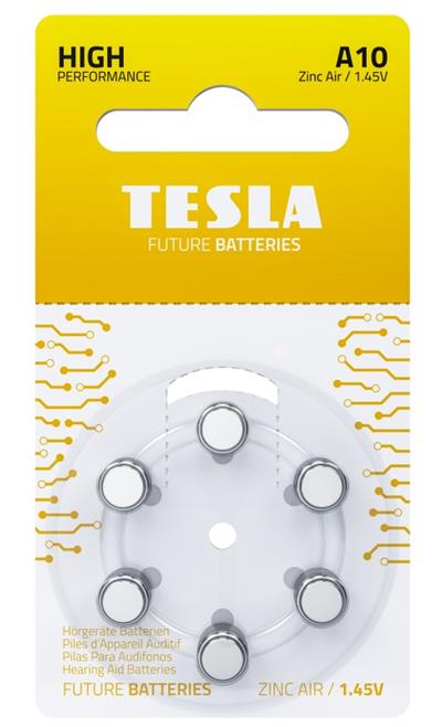 TESLA BATTERIES A13 G HEARING AID (PR48 /BLISTER), 6ks