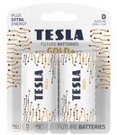 Tesla D GOLD+ alkalická, 2 ks, ND 