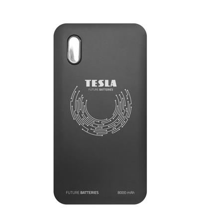 Tesla QI 10 Wireless Black, powerbanka 8000 mAh