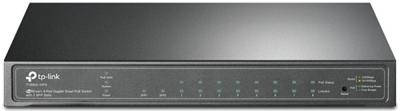 TP-Link T1500G-10PS PoE switch, 8x GLAN + 2x SFP, 802.3af, 53W budget