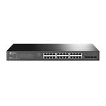 TP-Link T1600G-28PS JetStream 24-port Gigabit PoE+Smart Switch, 24x GLAN vč. 4x GSFP, 215W PoE