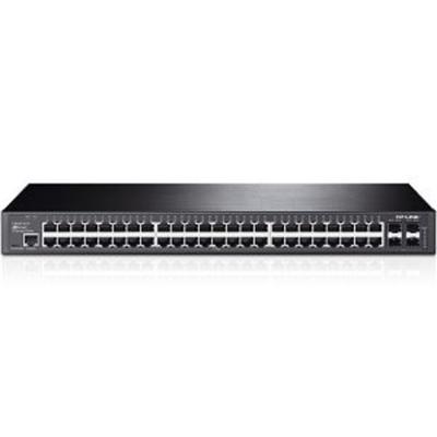 TP-Link T2600G-52TS JetStream 48-port Pure-Gigabit L2 Managed Switch, 48x GLAN + 4x GSFP