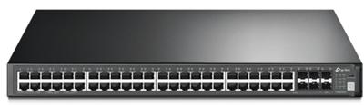 TP-Link T3700G-52TQ, JetStream™ 52-port Pure-Gigabit L3 Managed Switch