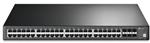 TP-Link T3700G-52TQ, JetStream™ 52-port Pure-Gigabit L3 Managed Switch