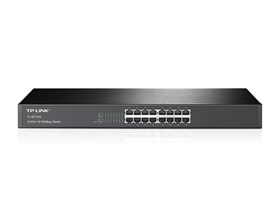 TP-Link TL-SF1016 Switch 16xTP 10/100Mbps 19"rackmount