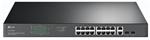 TP-Link TL-SG1218MP Switch 16x GLAN PoE+ 2x GLAN 2x SFP 19"rackmount