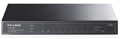 TP-Link TL-SG2210P 8-Port Gigabit desktop Smart Switch, 2xSFP, 802.3af, 53W PoE power supply