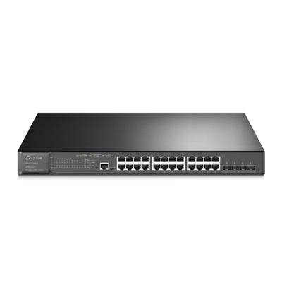 TP-Link TL-SG3428XMP - JetStream 24-Port Gigabit and 4-Port 10GE SFP+ L2+ Managed Switch with 24-Port PoE+