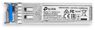 TP-Link TL-SM321B-2 - Gigabit SFP modul, WDM, SM, 2km, 1310/1550nm