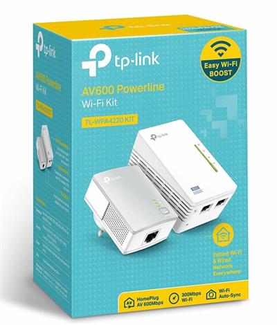 TP-Link TL-WPA4220Kit WiFi Powerline Extender Starter Kit