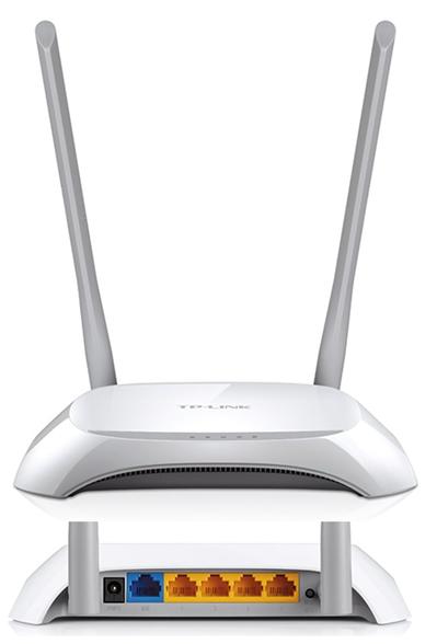 TP-Link TL-WR840N 300Mbps Wireless LAN Router, Qualcomm, 2.4GHz, 802.11b/g/n, 2x fixní anténa