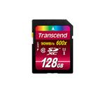 Transcend 128GB SDXC Class10 UHS-I Card,600X    