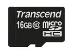 Transcend 16GB microSDHC (Class 10) paměťová karta (bez adaptéru)