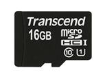 Transcend 16GB microSDHC UHS-I (Class 10) paměťová karta (bez adaptéru)