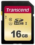 Transcend 16GB SDHC 500S (Class 10) UHS-I U1 (Ultimate) MLC paměťová karta