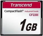 Transcend 1GB INDUSTRIAL TEMP CF220I CF CARD (Fixed disk and UDMA5)