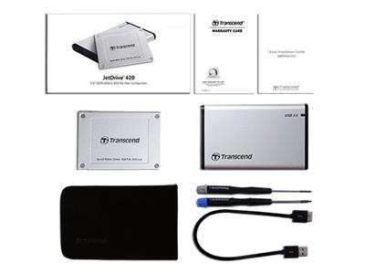 Transcend 240GB, Apple JetDrive 420 SSD, SATA3, MLC