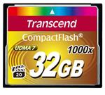 Transcend 32GB CF (1000X) paměťová karta