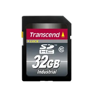 Transcend 32GB SDHC průmyslová paměťová karta, Class 10