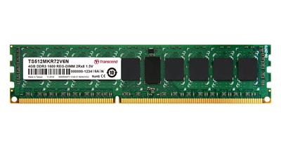 Transcend 4GB 1600 REG-DIMM (256Mx8/2Rx8/CL11)