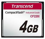 Transcend 4GB INDUSTRIAL TEMP CF220I CF CARD (Fixed disk and UDMA5)