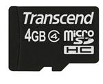 Transcend 4GB micro SDHC4 (bez adaptéru) memory card