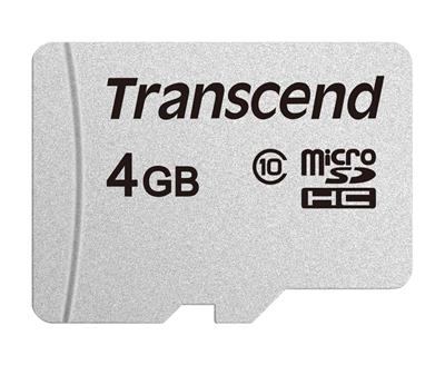 Transcend 4GB microSDHC 300S (Class 10) paměťová karta