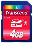 Transcend 4GB SDHC (Class 4)  memory card