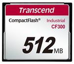 Transcend 512MB INDUSTRIAL CF300 CF CARD, high speed 300X paměťová karta (SLC)