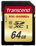 Transcend 64GB SDXC UHS-I U3 paměťová karta