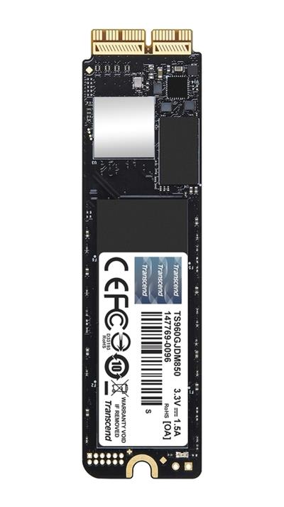 Transcend 960GB, Apple JetDrive 850 SSD, PCIe Gen3 x4 (3D TLC)