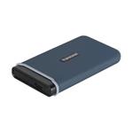 Transcend ESD370C 1TB USB 3.1 Gen2 (USB-C) Externí Anti-Shock SSD disk (3D TLC), 1050MB/R, 950MB/W, modrý