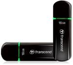 Transcend JetFlash 600 flashdisk 16GB USB 2.0,LED,18/32MB/s,černý