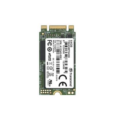 TRANSCEND MTS400I 64GB Industrial SSD disk M.2 2242, SATA III 6Gb/s (MLC), 530MB/s R, 470MB/s W