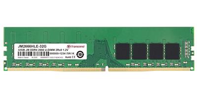 Transcend paměť 32GB DDR4 2666 U-DIMM 2Rx8 CL19