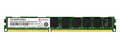 Transcend paměť 8GB DDR3 1600 REG-DIMM 2Rx8 nízký profil