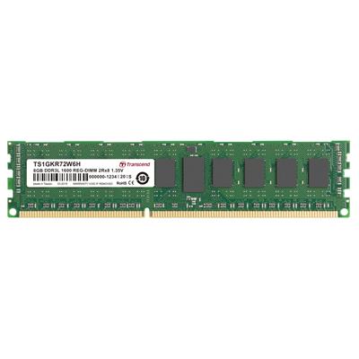 Transcend paměť 8GB DIMM Dell PowerEdge M20 (ECC, RDIMM, low voltage 1,35V)