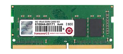 Transcend paměť 8GB SODIMM DDR4 2400 1Rx8 CL17