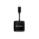 Transcend RDC3 USB-C (3.2 Gen 1) čtečka paměťových karet SDHC/SDXC (UHS-I)/microSDHC/microSDXC (UHS-I), černá