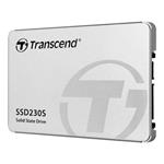 TRANSCEND SSD230S 2TB SSD disk 2.5'' SATA III, 3D TLC, Aluminium casing, 560MB/s R, 520MB/s W stříbrný