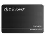 TRANSCEND SSD452K 1TB Industrial (3K P/E) SSD disk 2.5" SATA3, 3D TLC, Aluminium case, 560MB/s R, 520 MB/W, černý