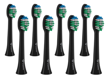 TrueLife SonicBrush Compact Heads Black Standard 8 Pack