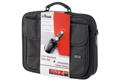 Trust 15.4" Notebook Bag & Retractable Colour Mouse BB-1300p