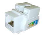 UTP Keystone OPTIX White Cat6 LSA mini, š. 21 mm