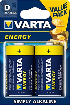 Varta baterie Energy 4120 D BL2 , velké mono