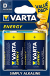 Varta baterie Energy  4120 D BL2 , velké mono