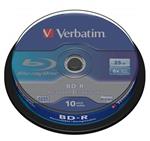 Verbatim BD-R,Single Layer 25GB, 10-cake box,6x,pro archivaci dat